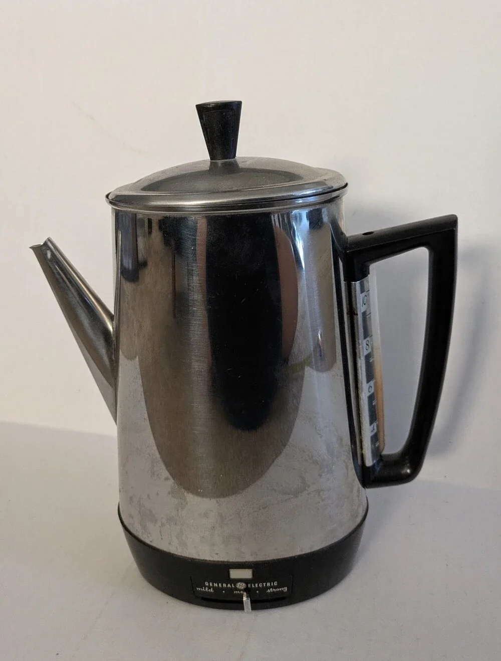 Vintage General Electric Percolator/Coffee Pot. 10 Cup.